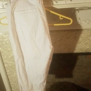 White capri pants